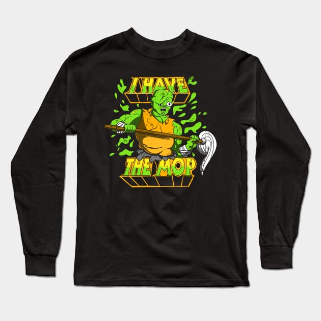 I have the mop Long Sleeve T-Shirt by Spazzy Newton